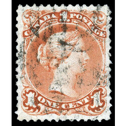canada stamp 22ii queen victoria 1 1868 U VF 011