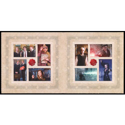 us stamp postage issues 4825 4844 harry potter full booklet of 20 forever stamps 2013