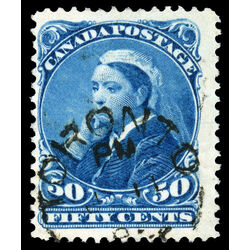 canada stamp 47i queen victoria 50 1893 U F VF 007