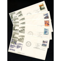 canada stamp 594 98 landscape definitives 1972 FDC