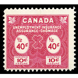 canada revenue stamp fu96 unemployment insurance stamps 40 1968