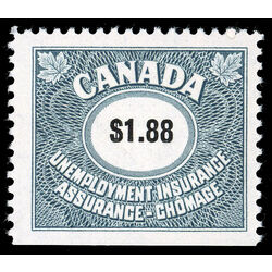 canada revenue stamp fu82 unemployment insurance stamps 1 88 1960