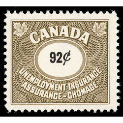 canada revenue stamp fu76 unemployment insurance stamps 92 1960
