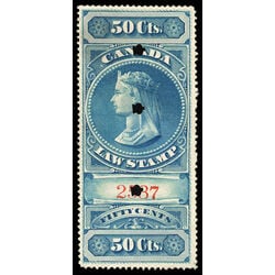 canada revenue stamp fsc04 supreme court law stamp young queen victoria 50 1876
