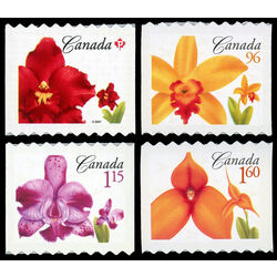 canada stamp 2244 47 flower definitives coils 2007