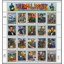 us stamp postage issues 2975 civil war 1995