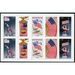 us stamp postage issues bk294 old glory 2003