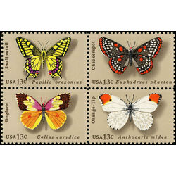 us stamp postage issues 1715a butterflies 1977