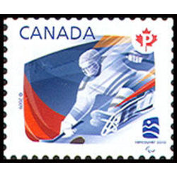 canada stamp 2299e ice sled hockey 2009