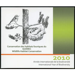 quebec wildlife habitat conservation stamp qw23aa cerulean warbler 12 2010