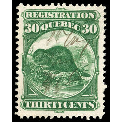 canada revenue stamp qr7 beavers 30 1870