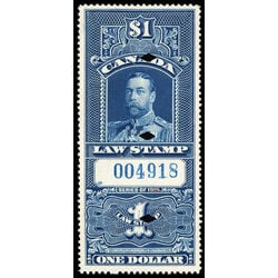 canada revenue stamp fsc17 supreme court law stamp george v 1 1915