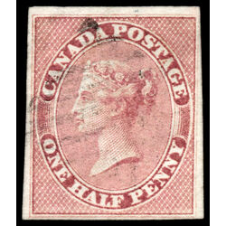 canada stamp 8 queen victoria d 1857 U VF 063