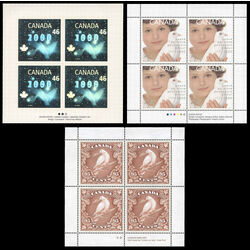 canada stamp 1812 4 millennium issues dove 1 96 1999 M PANE