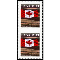 canada stamp 1359f flag over field 1992