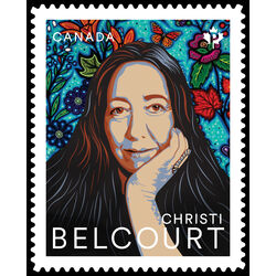 canada stamp 3452i christi belcourt 2024