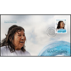 canada stamp 3453 fdc josephine mandamin 2024