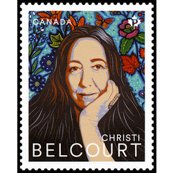 canada stamp 3450b christi belcourt 2024