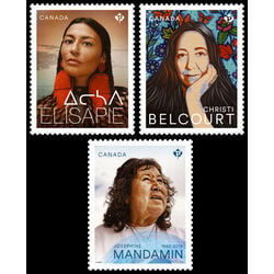 canada stamp 3450a c indigenous leaders 2 97 2024