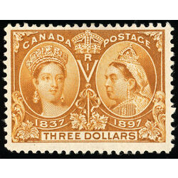 canada stamp 63 queen victoria diamond jubilee 3 1897 M F VF 061