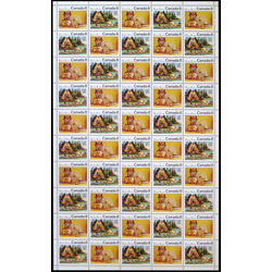 canada stamp 567a algonkian indians 1973 M PANE BL