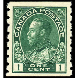 canada stamp 125ii king george v 1 1912 M VFNH 004