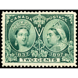 canada stamp 52 queen victoria diamond jubilee 2 1897 M VFNH 029