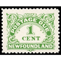 newfoundland stamp j1 postage due stamps 1 1949