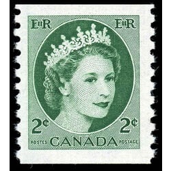 canada stamp 345iii queen elizabeth ii 2 1954