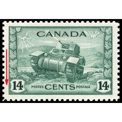 canada stamp 259i ram tank canadian army 14 1942