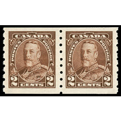 canada stamp 229ii pair king george v 2 1935 M VF 001