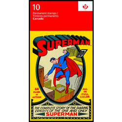 canada stamp bk booklets bk555 superman 2013