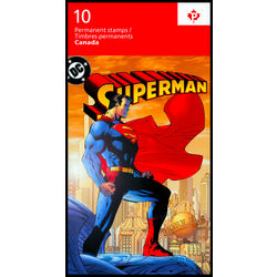 canada stamp bk booklets bk558 superman 2013