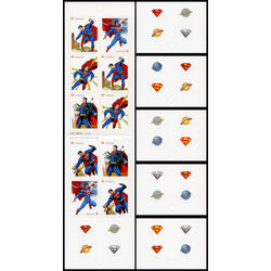 canada stamp bk booklets bk555 9 superman 2013