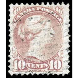 canada stamp 40e queen victoria 10 1874