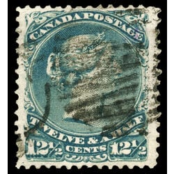 canada stamp 28ii queen victoria 12 1868 U VF 004