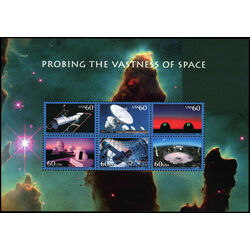 us stamp postage issues 3409 probing the vastness of space 2000