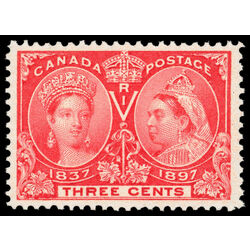 canada stamp 53 queen victoria diamond jubilee 3 1897 M VFNH 022