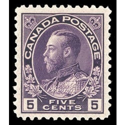 canada stamp 112 king george v 5 1922 M XFNH 008