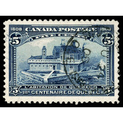 canada stamp 99 champlain s habitation 5 1908 U XF 069