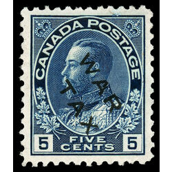 canada stamp mr war tax mr2b war tax 5 1915 M VF 037