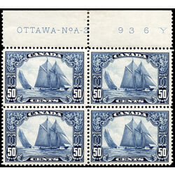 canada stamp 158 bluenose 50 1929 PB UR 140