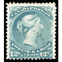 canada stamp 28ii queen victoria 12 1868 U F 007