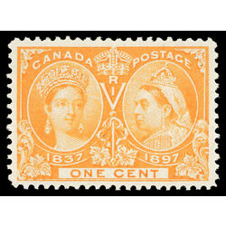 canada stamp 51 queen victoria diamond jubilee 1 1897 M XFNH 033