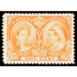 canada stamp 51 queen victoria diamond jubilee 1 1897 M VFNH 034