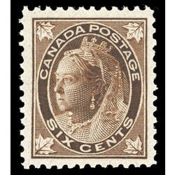 canada stamp 71 queen victoria 6 1897 M VFNH 046