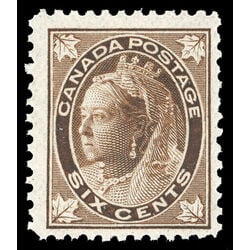 canada stamp 71 queen victoria 6 1897 M FNH 047