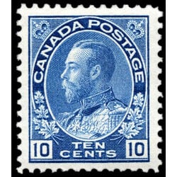 canada stamp 117 king george v 10 1922