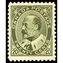 canada stamp 94 edward vii 20 1904 M VF 023