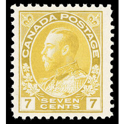 canada stamp 113 king george v 7 1912 M VFNH 011